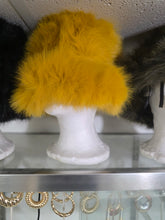 Furry faux fur hats