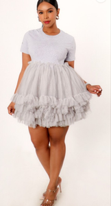 Tia Tulle shirt dress.
