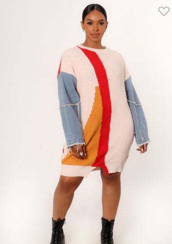 Aubrey sweater dress