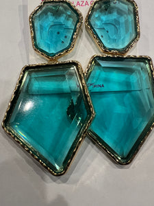 Blue waters earring