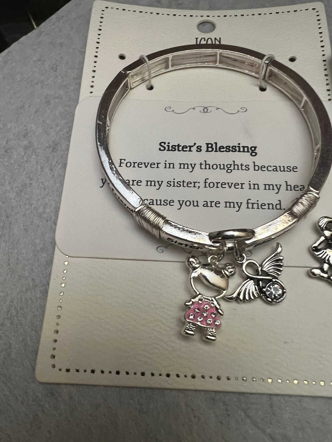 Sister’s blessing inspirational bracelet