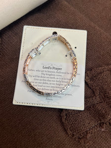 The Lord’s Prayer inspirational bracelet