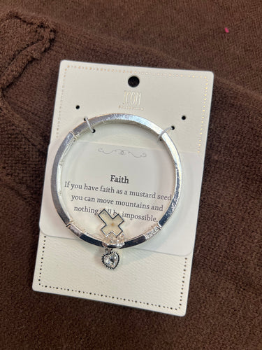 Faith inspirational bracelet