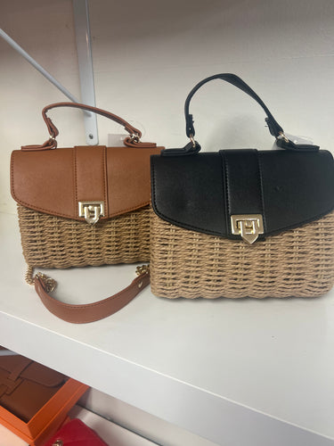 Lucaya straw handbag