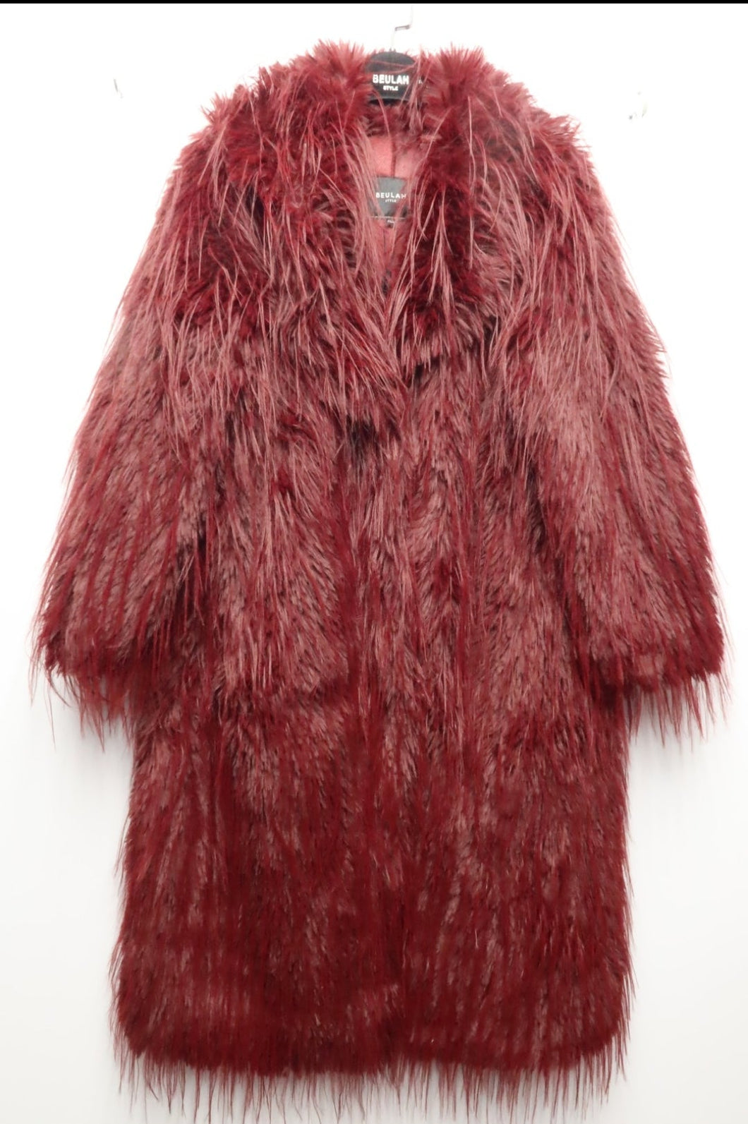 Mel Faux fur coat (Free size)
