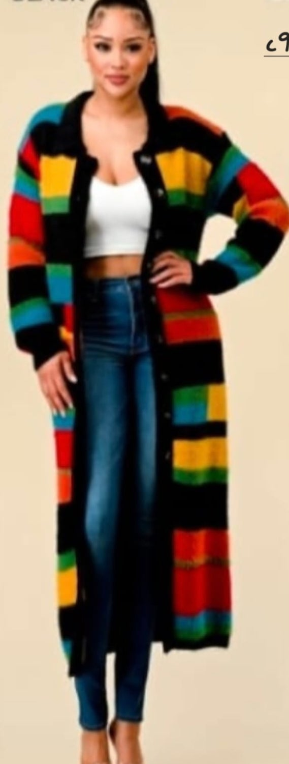 Tammy color block sweater