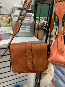 Lacy crossbody handbag